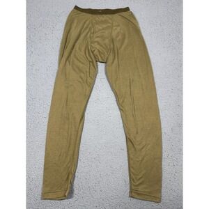 ORC Industries L1 Long Johns Mens M Brown Thermal Base Layer Pants Underwear‎